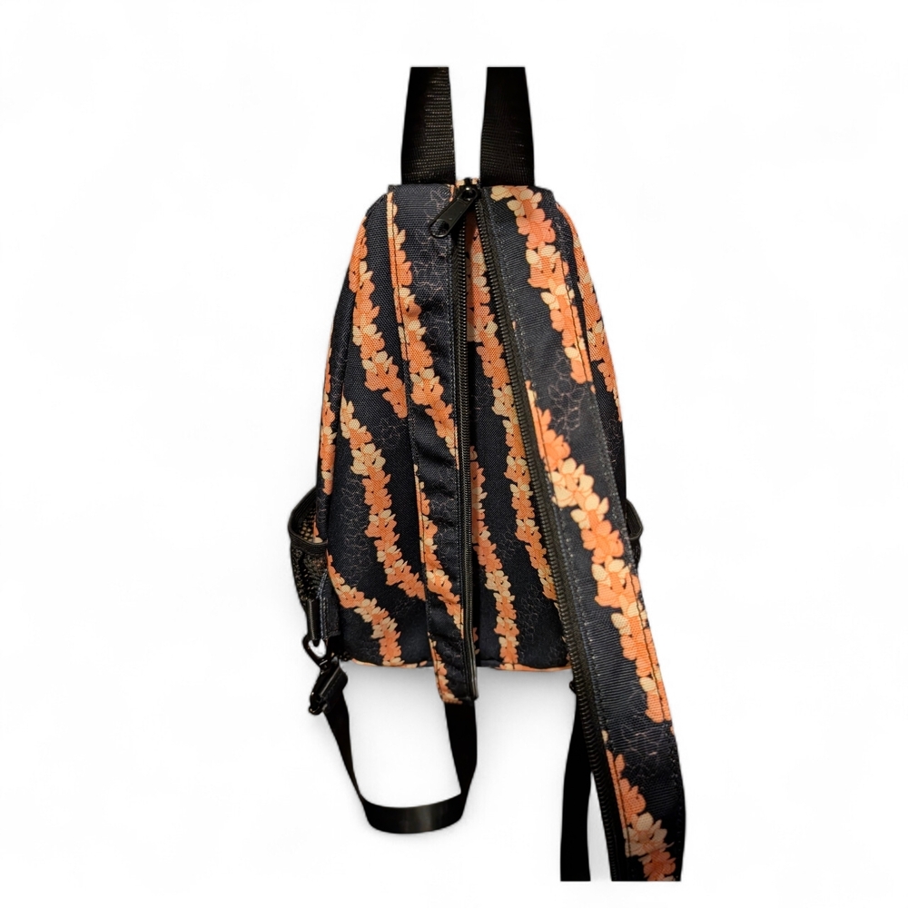 Women's Hawaiian Floral Design Crossbody/Backpack Bag - Picture 3 of 5